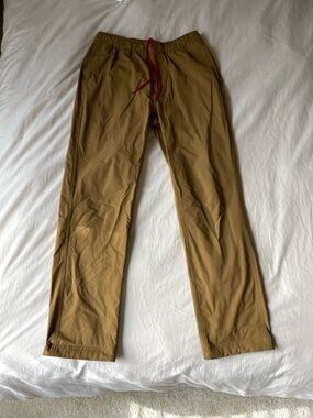 Topo Designs Boulder pant men MEDIUM in brown